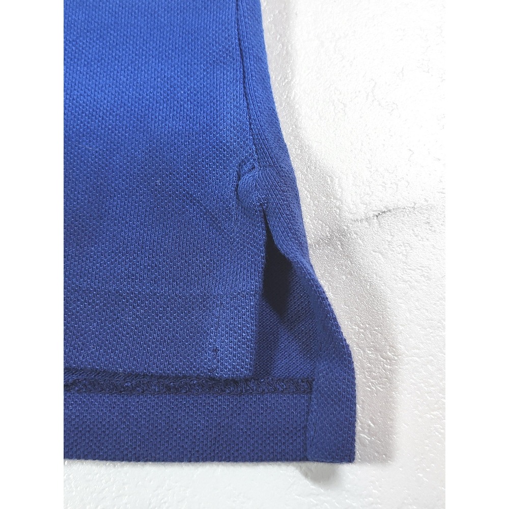 Polo Ralph Lauren Kids Blue White Ombre Dip Dye Cotton Polo Shirt 2/2T Preppy - Picture 5 of 10